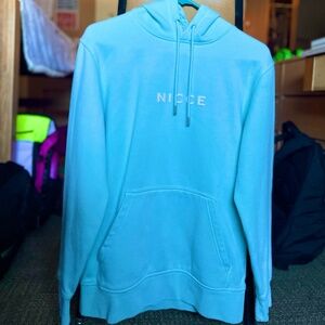 NICCE mint green hoodie, XS